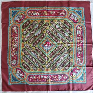 Hermes Qalamdan Silk Scarf 35×35